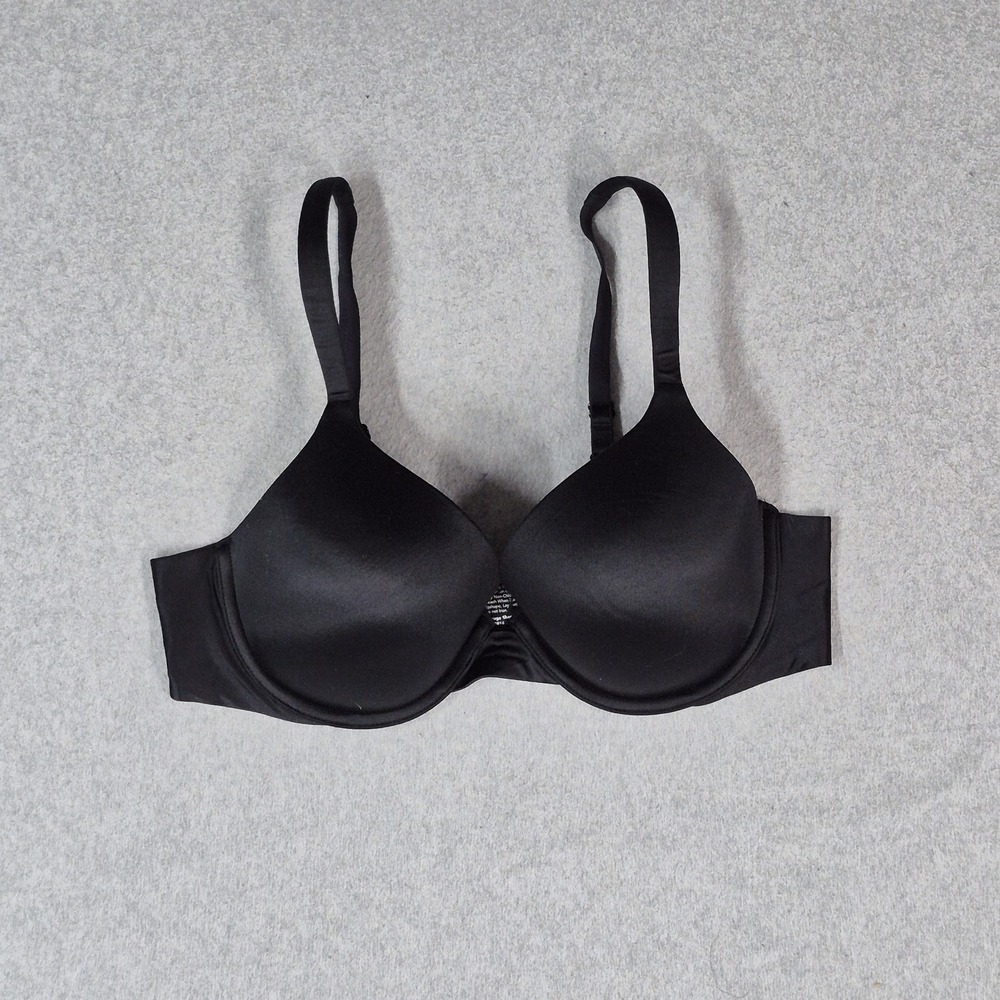 Soma Women Bra 36C Black Full Coverage Shaping T Shirt Underwired READ